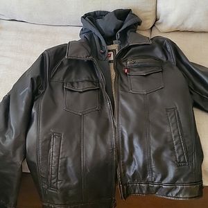LEVIS BOMBER JACKET(LARGE(